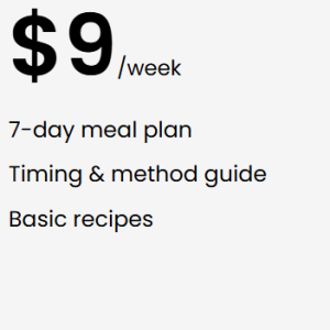 (Weekly Plan)